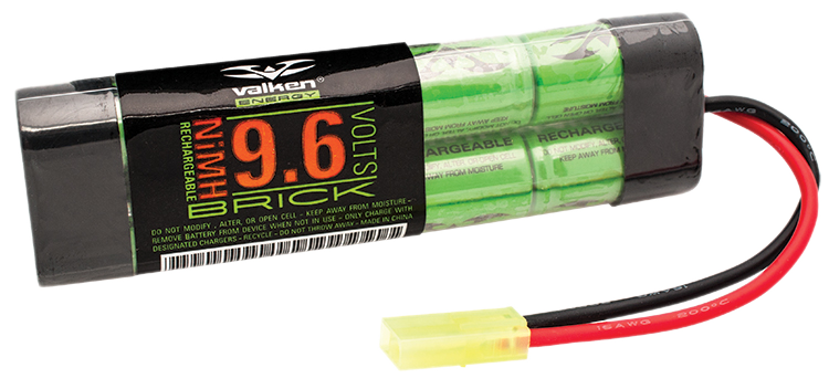 Valken NiMH Brick 9.6v 1600mAh (BATNB9616V)