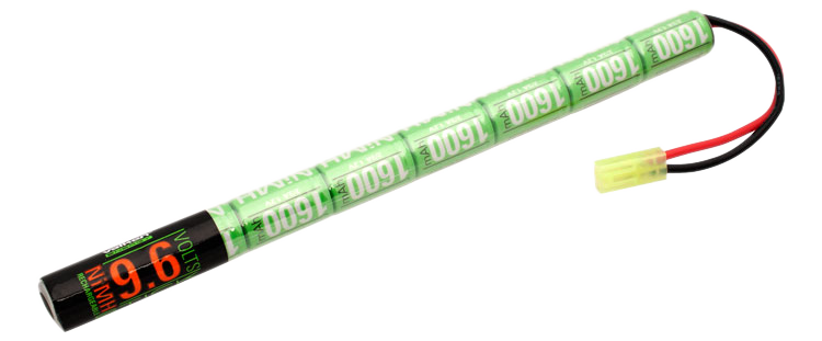 Valken NiMH Stick 9.6v 1600mAh (BATNS9616V)