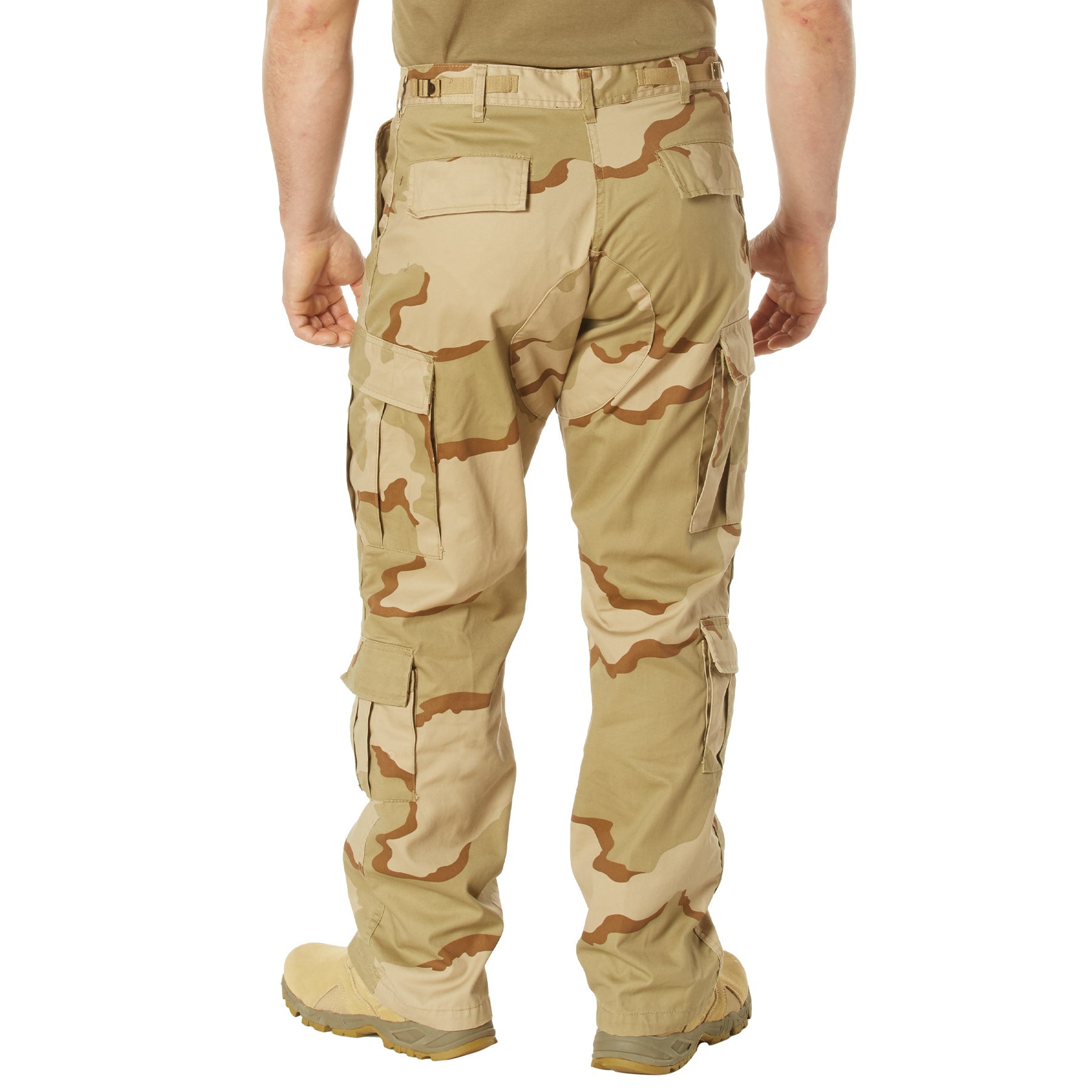 [Vintage Paratrooper] Camo Cargo Fatigue BDU Pants