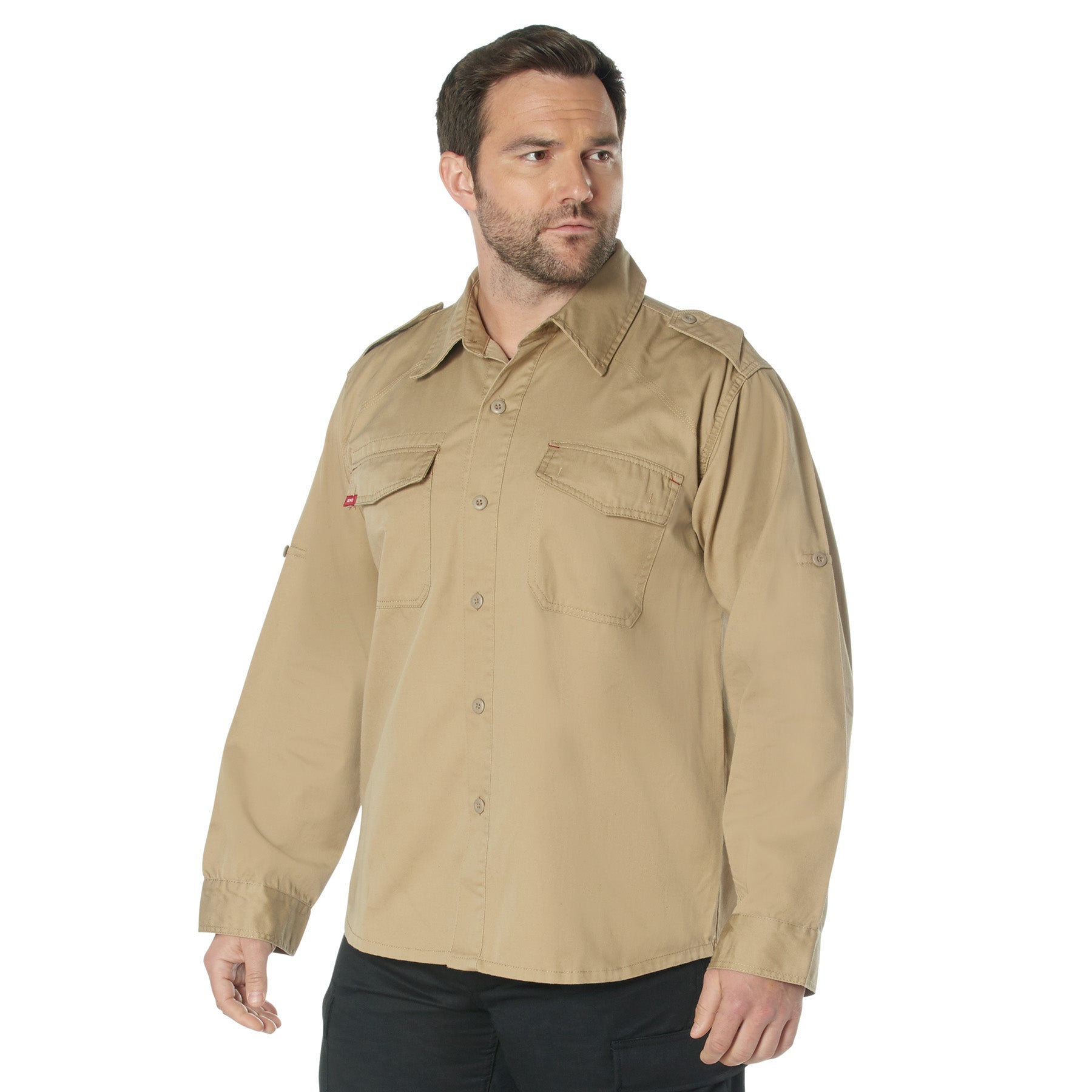 [Vintage] Fatigue BDU Shirts Khaki