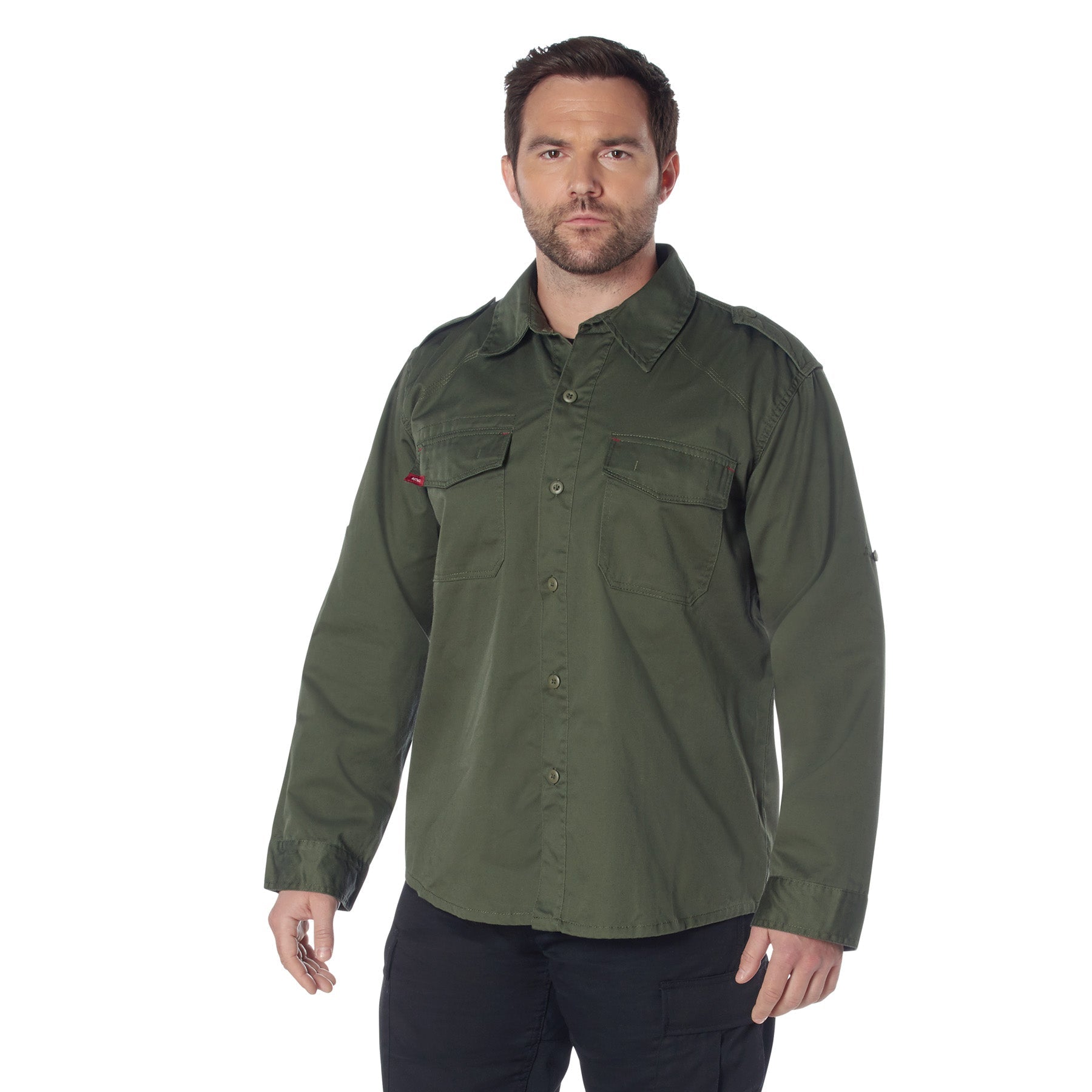 [Vintage] Fatigue BDU Shirts Olive Drab