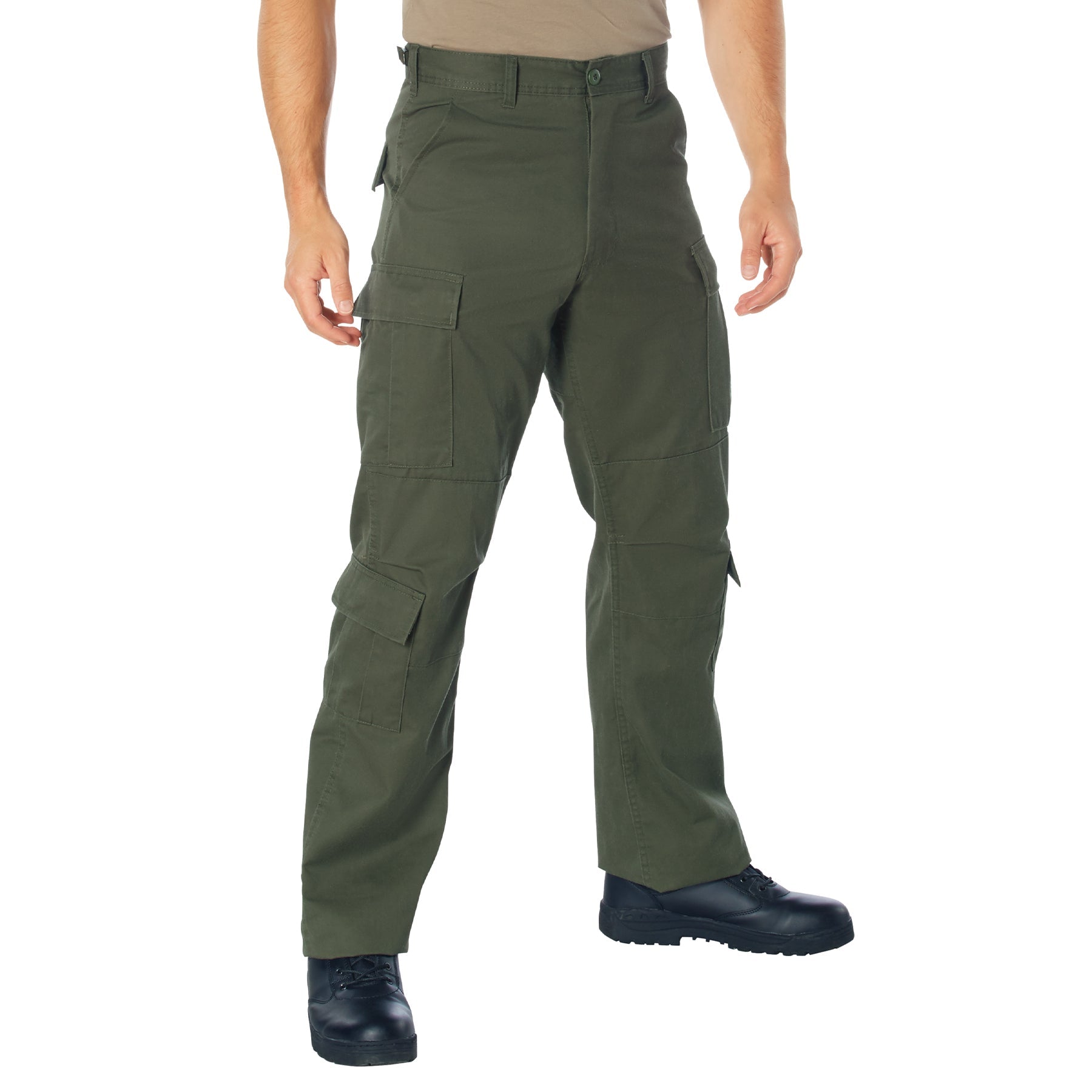 [Vintage Paratrooper] Cargo Fatigue BDU Pants Olive Drab