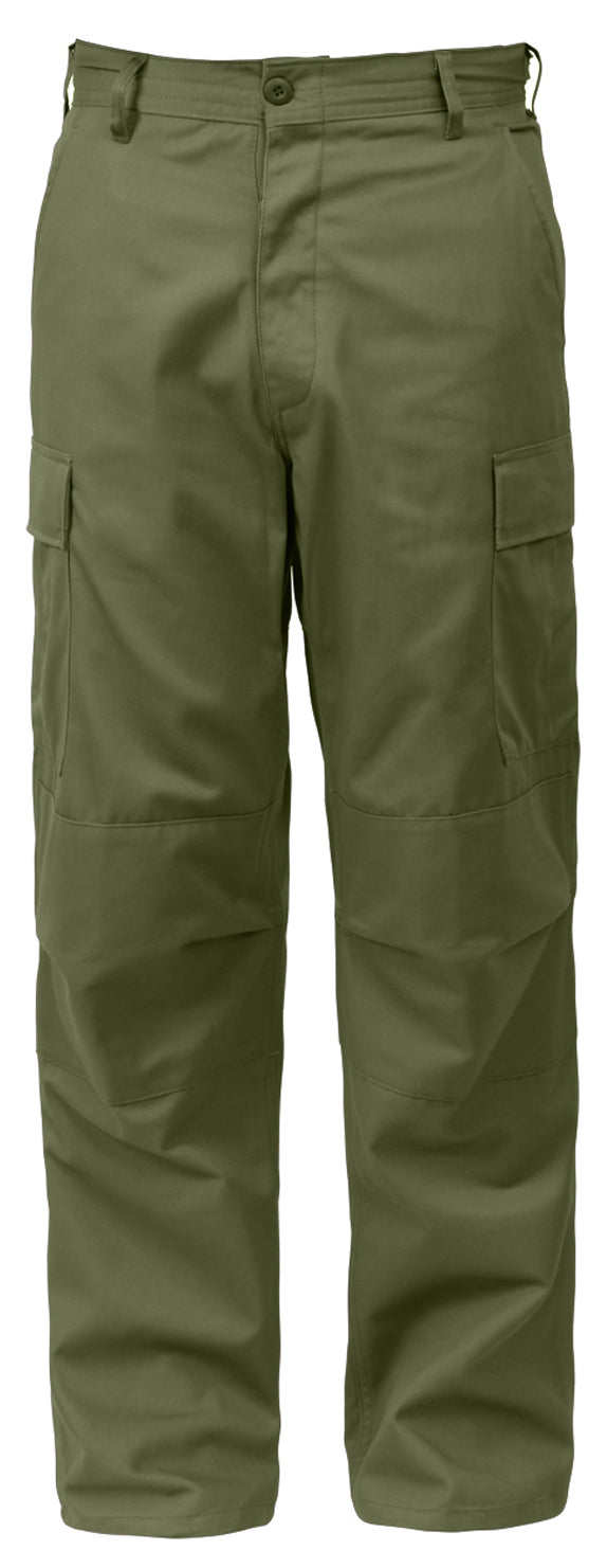 [Relaxed Fit Zipper Fly] Tactical BDU Pants Olive Drab