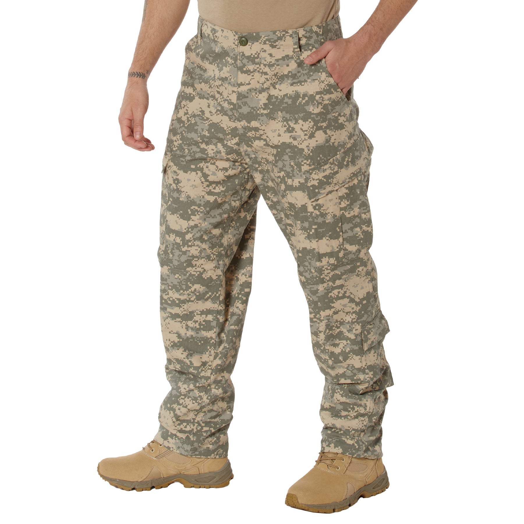 [Military] Digital Camo Rip-Stop Combat Uniform Pants