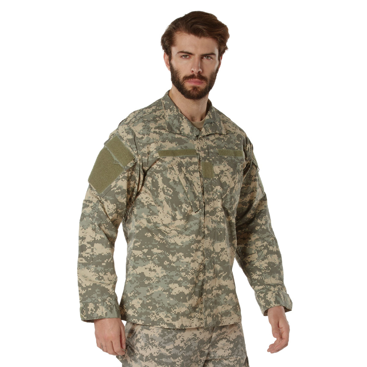 [Military] Digital Camo Rip-Stop Combat Uniform Shirts – Totowa Airsoft