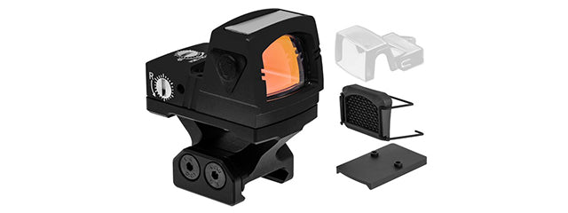 Solar Powered Mini Red Dot Sight - Totowa Airsoft