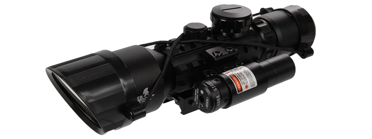 3-10x42 Illuminated Scope Laser Combo - Totowa Airsoft