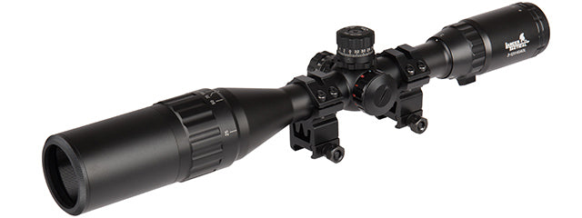 3-12x40 Red/Green/Blue Illuminated Rifle Scope - Totowa Airsoft