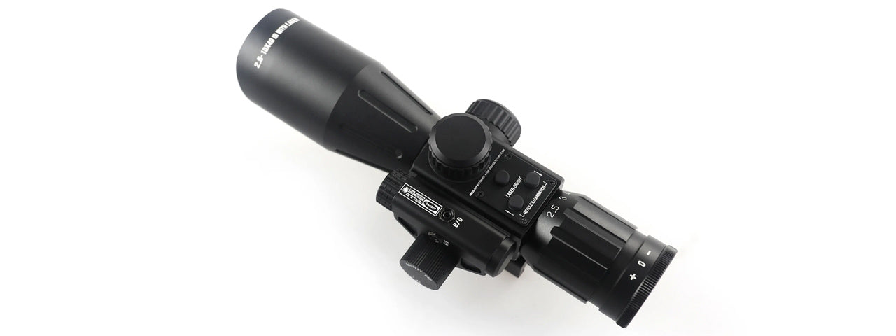 2.5-10x40IR Laser Scope Combo - Totowa Airsoft