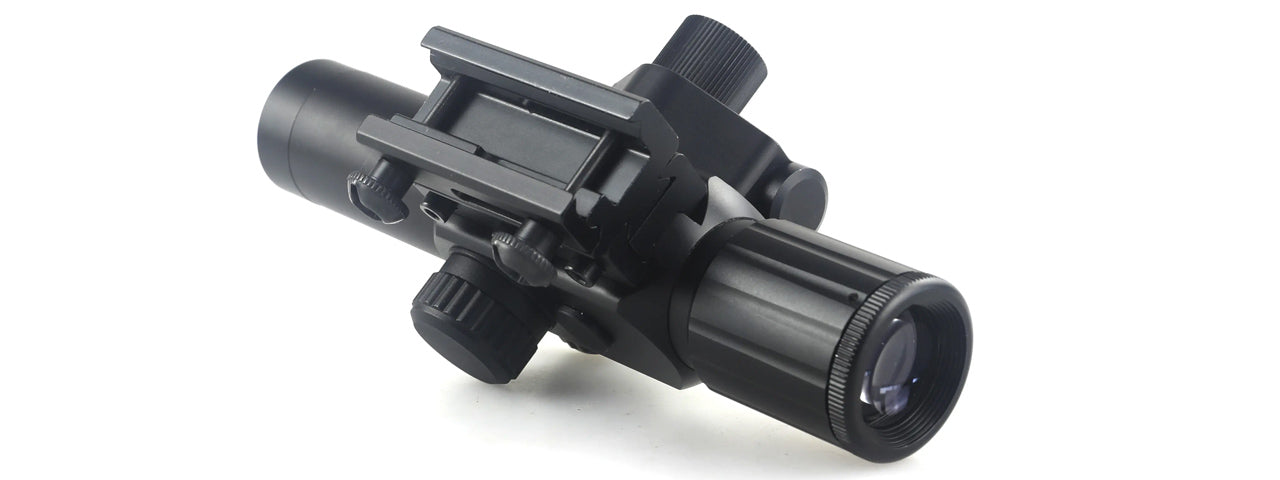 4x25IR Short-Range Laser Scope Combo - Totowa Airsoft
