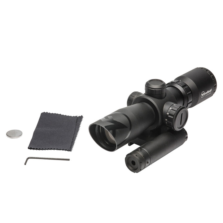 Barrage 1.5-5x32 Rifle Scope with Laser - Totowa Airsoft