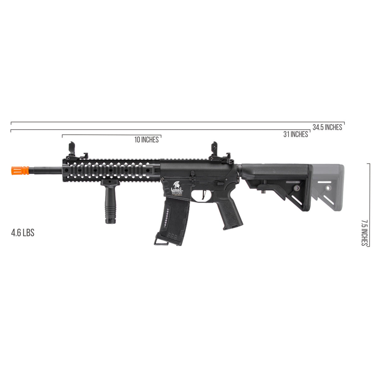 Lancer Tactical G3 Raidx M4 Zion