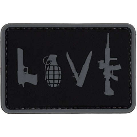 LOVE Weapons Patch - Totowa Airsoft