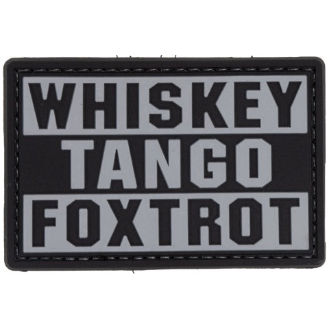 Whiskey Tango Foxtrot Patch - Totowa Airsoft