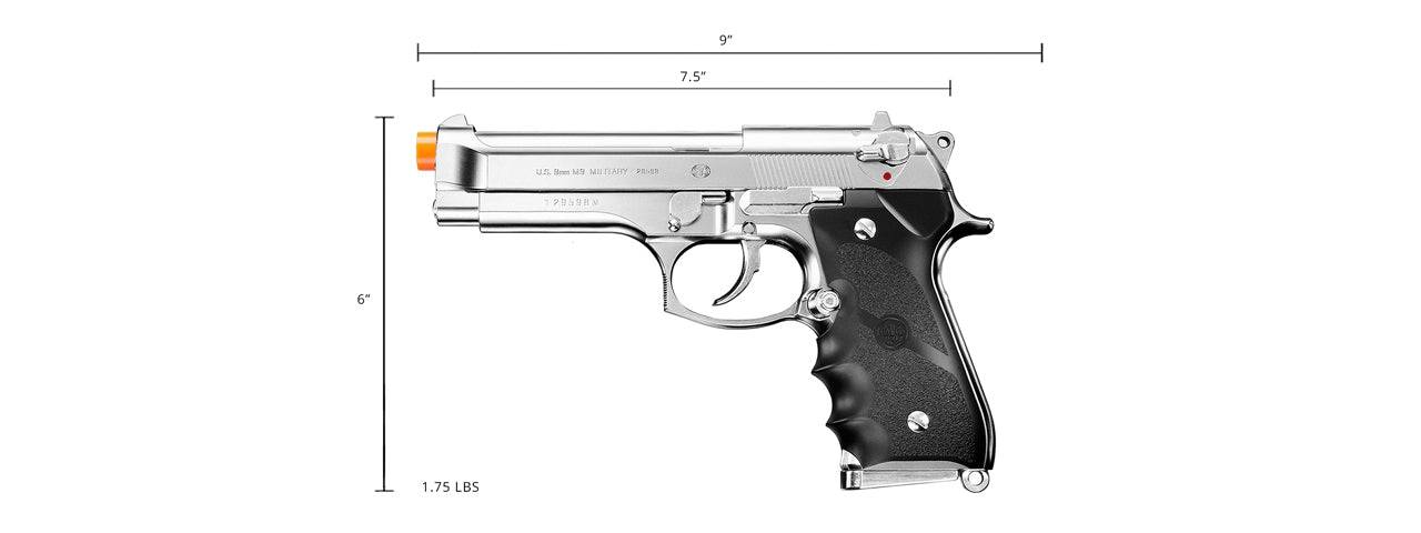 Tokyo Marui M92F Silver Pistol
