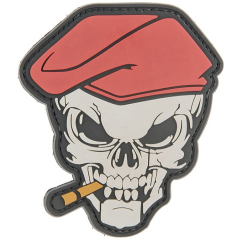 Smoking Skull Patch - Totowa Airsoft