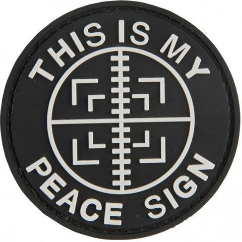 This Is My Peace Sign Patch - Totowa Airsoft