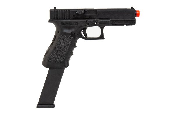 トイガン GLOCK18C グロック18C シルバースライド - 電動ガン ハンドガンタイプ