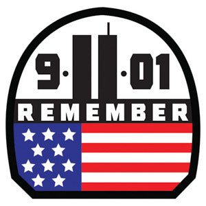  Remember 9-11 Patch (84P-911) / Morale Patch - Totowa Airsoft