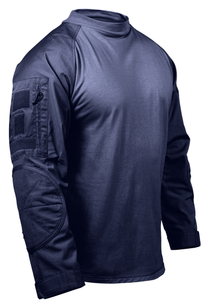 Rothco Navy Blue Combat Shirt (COMBATSHIRT) - Totowa Airsoft