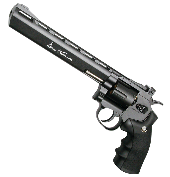 Dan Wesson 8" Black Magic Revolver (ASPC134) - Totowa Airsoft