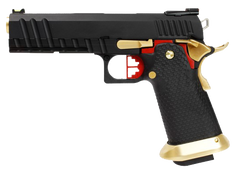  Hi-Capa Red/Gold/Black 1911 Pistol by Armorer Works Custom (ASPG178) / Green Gas Airsoft Pistol - Totowa Airsoft