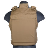 Tan Body Armor Vest (BAV) - Totowa Airsoft