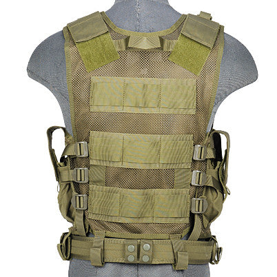 OD G2 Cross Draw Tactical Vest (TACVEST1) – Totowa Airsoft