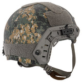 Woodland Digital Fast Ballistic Helmet (FASTBHELMET) - Totowa Airsoft