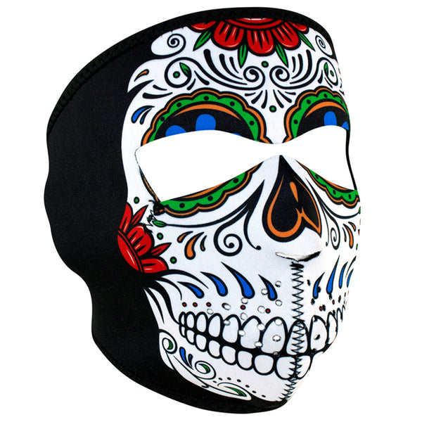  Neoprene Full Face - Muerte Skull Mask (WNFM413) / Mask - Totowa Airsoft