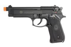  Taurus PT92 Polymer GBB Pistol by KWC (ASPG159) / Green Gas Airsoft Pistol - Totowa Airsoft