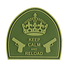  G-Force Keep Calm and Reload Patch (PATCH131) / Morale Patch - Totowa Airsoft
