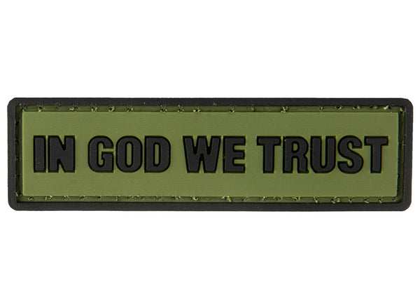  G-Force In God We Trust Patch (PATCH181) / Morale Patch - Totowa Airsoft