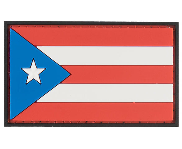  G-Force Puerto Rico Flag Patch (PATCH121) / Morale Patch - Totowa Airsoft