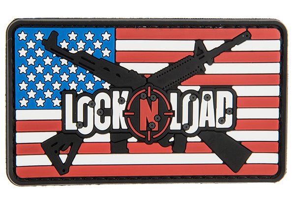  G-Force Lock N' Load Patch (PATCH074) / Morale Patch - Totowa Airsoft