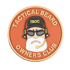  G-Force Tactical Beard Owners Club Patch (PATCH077) / Morale Patch - Totowa Airsoft
