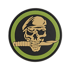  G-Force Skull and Knife Commando Patch (PATCH091) / Morale Patch - Totowa Airsoft