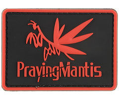  G-Force Praying Mantis Patch Red (PATCH095) / Morale Patch - Totowa Airsoft