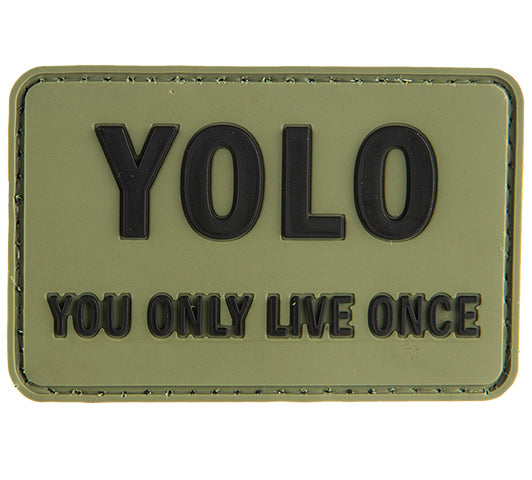  G-Force YOLO Patch (PATCH102) / Morale Patch - Totowa Airsoft