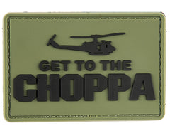  G-Force Get to the Choppa Patch (PATCH107) / Morale Patch - Totowa Airsoft