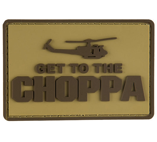  G-Force Get to the Choppa Patch (PATCH108) / Morale Patch - Totowa Airsoft