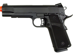 KJW 1911 Black Beauty Pistol (ASPG137) - Totowa Airsoft
