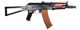  E&L AKS74UN Real Wood w. Folding Stock Rifle (ASRE376) / AEG Airsoft Rifle - Totowa Airsoft
