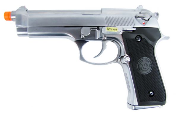  M9 Silver Surfer Pistol (ASPG132)<span style="color:red;">(Discontinued)</span> / Green Gas / CO2 Airsoft Pistol - Totowa Airsoft