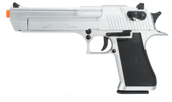  Silver Desert Eagle by KWC (ASPC125S) / CO2 Airsoft Pistol - Totowa Airsoft