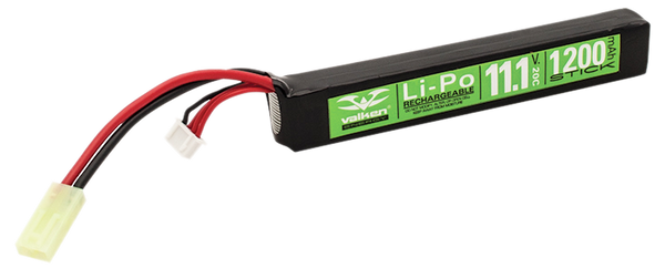 Valken Lipo Stick 11.1v 1200mAh (BATLS111200V) - Totowa Airsoft