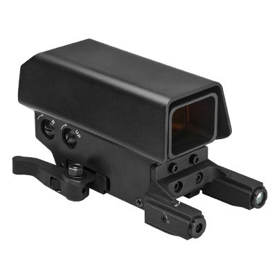 NcStar Urban Dot with Green Laser & Red/White NAV (VDSTNVRLGB)